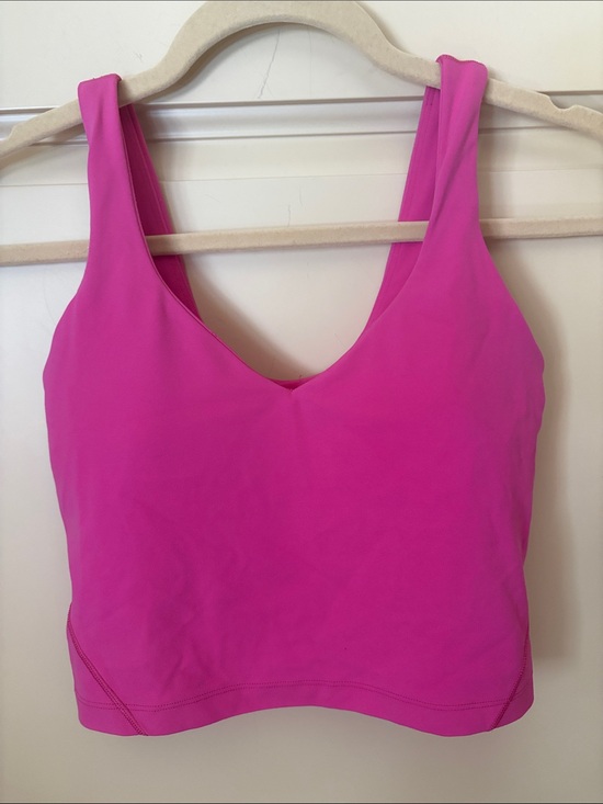 lululemon athletica Other - Lululemon Hot Pink Align cropped tank